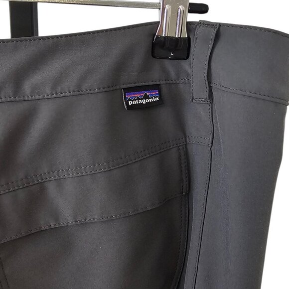 Patagonia Womens Outdoor Straight Leg Hiking Pants, Lightweight, Grey, Size 4 - Picture 3 of 10
